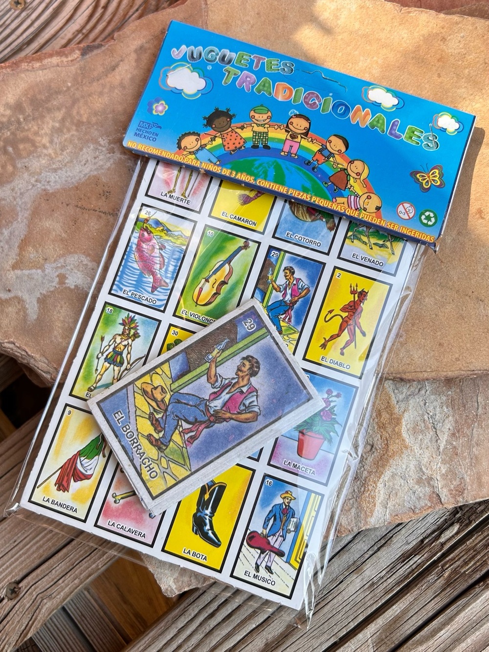 Set of Lotería Card Game  "Tradicionales" - Colorful Mexican Game New in Box